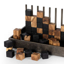 Unique Four In A Row - Aged Metal