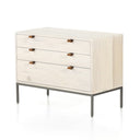 Vesper Trey Large Nightstand - Dove Poplar