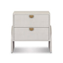 Verity Cressida Nightstand - Ivory Painted Linen