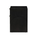 Verity Cressida Nightstand - Black Linen