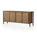 Solara Veta Sideboard - Taupe Cane