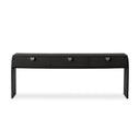 Verity Cressida Console Table - Black Linen