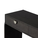 Verity Cressida Console Table - Black Linen