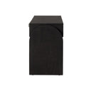 Verity Cressida Console Table - Black Linen
