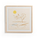 Verve Art Sunset Tree by Kelly Colchin - 24X24