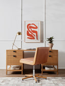 Aria Teracotta Body Abstract by Roseanne Kenny - 24X32