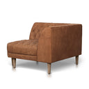 Verity Build Your Own Williams Sectional - Corner Piece Natural Washed Camel