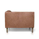 Verity Build Your Own Williams Sectional - Corner Piece Natural Washed Chocolate