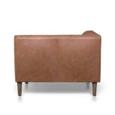 Verity Build Your Own Williams Sectional - Corner Piece Natural Washed Chocolate