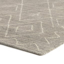 Luxe Living Nador Moroccan Hand Knotted Rug - 8X10 Grey