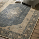 Luxe Samsa Hand Knotted Rug - 8X10 Samsa Navy
