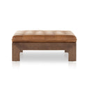 Verity Halston Cocktail Ottoman - Heirloom Sienna