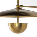 Luxe Bennington Sconce - Antique Brass Iron
