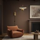 Luxe Bennington Sconce - Antique Brass Iron