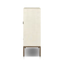Arista Cressida Bar Cabinet - Ivory Painted Linen