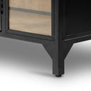 Calista Belmont Cabinet - Black - Oak
