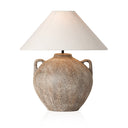 Trendy Mays Table Lamp - Vintage Brown Ceramic