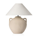 Trendy Mays Table Lamp - Light Sand Porcelain