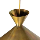 Large Clement Pendant Light - Burnt Brass