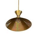 Large Clement Pendant Light - Burnt Brass