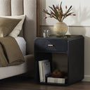 Aveline Nightstand - Black Ash Veneer