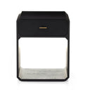 Aveline Nightstand - Black Ash Veneer