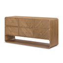Verity 6 Drawer Dresser - Natural Ash Veneer