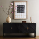 Vesper Caspian Sideboard - Black Ash Veneer