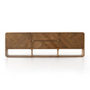 Verity Caspian Media Console - Natural Ash