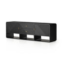 Orian Caspian Media Console - Black Ash