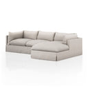 Habitat Slipcover 2-Piece Sectional - Right Chaise 115 Bennett Moon