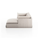Habitat Slipcover 2-Piece Sectional - Right Chaise 115 Bennett Moon