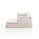 Habitat Slipcover 2-Piece Sectional - Right Chaise 115 Valley Nimbus