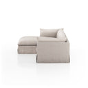 Habitat Slipcover 2-Piece Sectional - Left Chaise 133 Bennett Moon