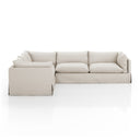 Aveline Habitat Slipcover 3-Piece Sectional - 122 Valley Nimbus