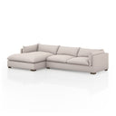 Solstice Westwood 2-Piece Sectional - 131 Left Chaise Bayside Pebble