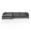 Solstice Westwood 2-Piece Sectional - 131 Left Chaise Bennett Charcoal