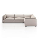Luxe Haven Westwood 3-Piece Sectional - L-Shape Sectional - 122 Bennett Moon