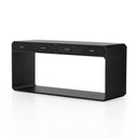 Verity Caspian Console Table - Black Ash