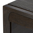 Aveline Henry Desk - Charcoal Oak Thick Veneer