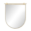 Luxe Chico Small Arch Mirror - Antique Brass