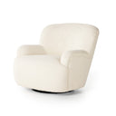 Luxe Kadon Swivel Chair - Sheepskin Natural