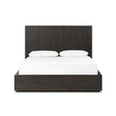 Luxe Haven Leo Bed - Queen Smoked Black