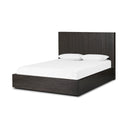 Luxe Haven Leo Bed - Queen Smoked Black