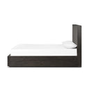 Luxe Haven Leo Bed - King Smoked Black