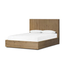 Luxe Haven Leo Bed - Queen Rustic Light Natural Oak
