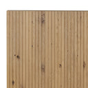 Luxe Haven Leo Bed - King Rustic Light Natural Oak