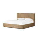 Luxe Haven Leo Bed - King Rustic Light Natural Oak