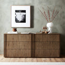 Veridian 6 Drawer Dresser - Rustic Grey