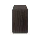 Veridian 6 Drawer Dresser - Smoked Black